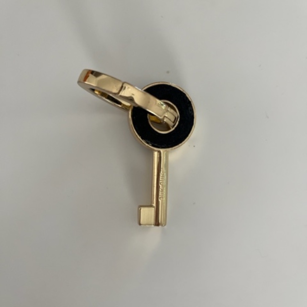 Miu Miu keyring bag charm